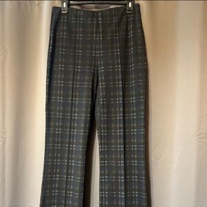 Plaid Ponte Pants